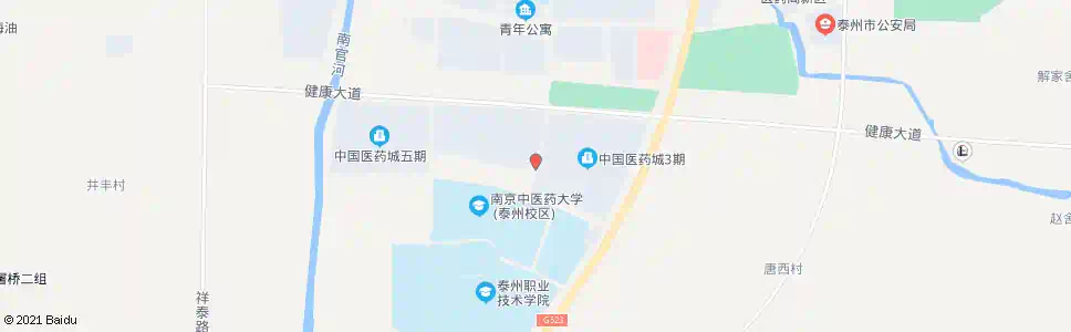 泰州翰林学院住宿区_公交站地图_泰州公交_妙搜公交查询2025