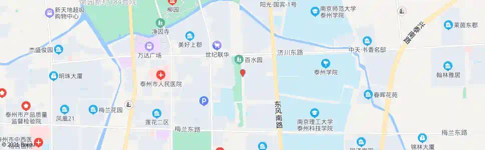 泰州莲花六号区西门_公交站地图_泰州公交_妙搜公交查询2025
