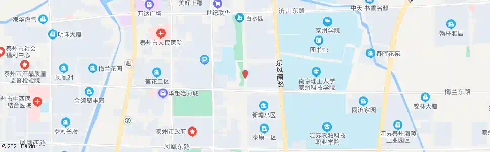 泰州莲花七号区西门_公交站地图_泰州公交_妙搜公交查询2025
