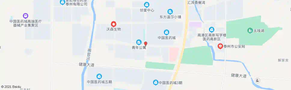 泰州寺巷(口泰路)_公交站地图_泰州公交_妙搜公交查询2025