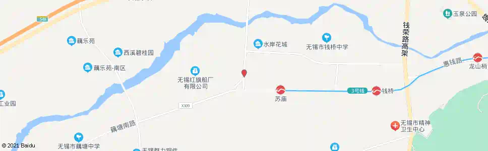 无锡夏禹桥_公交站地图_无锡公交_妙搜公交查询2025