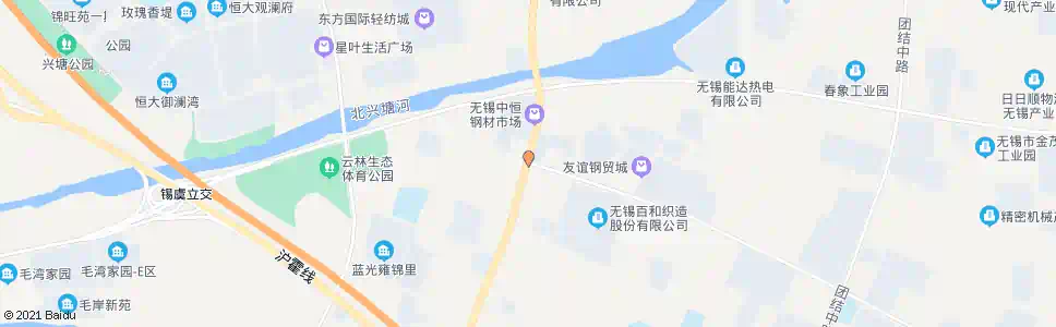 无锡友谊钢材市场_公交站地图_无锡公交_妙搜公交查询2025