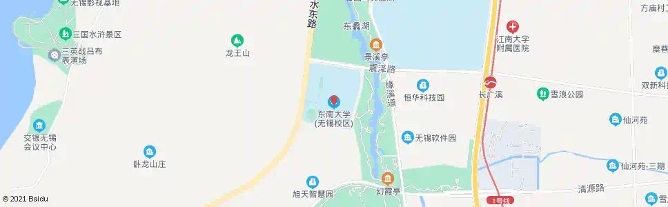 无锡东南大学_公交站地图_无锡公交_妙搜公交查询2025
