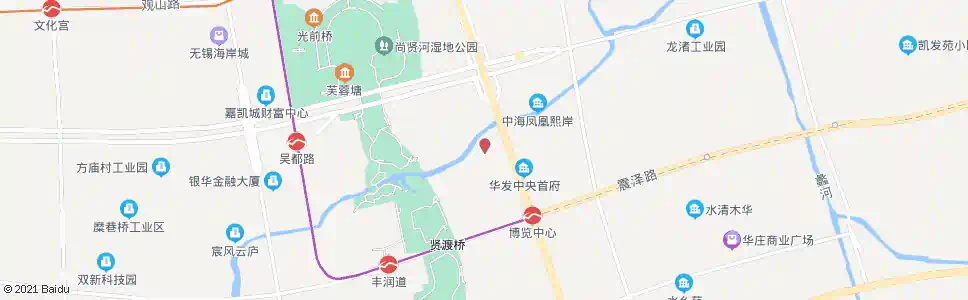 无锡区行政审批中心(加州洋房)_公交站地图_无锡公交_妙搜公交查询2025