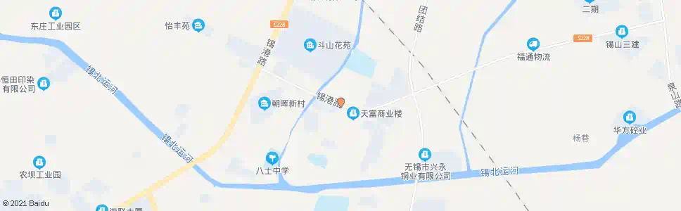 无锡八士宏昌(中心小学)_公交站地图_无锡公交_妙搜公交查询2025