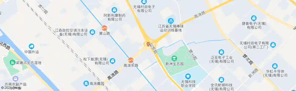 无锡高浪路高架_公交站地图_无锡公交_妙搜公交查询2025
