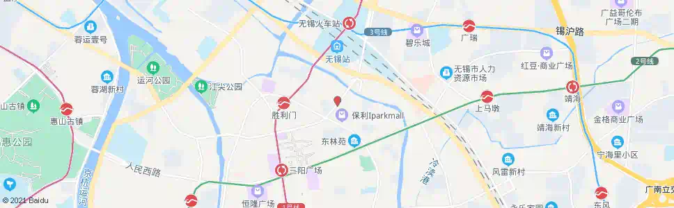 无锡高墩桥(县前街)_公交站地图_无锡公交_妙搜公交查询2025