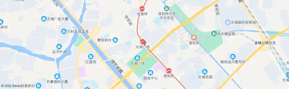 无锡永和路(清扬路)_公交站地图_无锡公交_妙搜公交查询2025