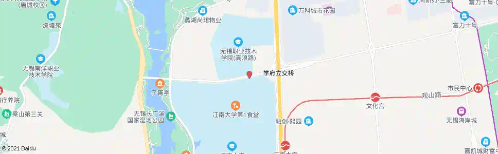 无锡江南大学(无锡职院)_公交站地图_无锡公交_妙搜公交查询2025