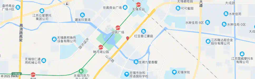 无锡东翔路(新华路)_公交站地图_无锡公交_妙搜公交查询2025
