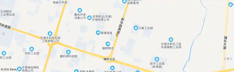 无锡锡泰路(新华路)_公交站地图_无锡公交_妙搜公交查询2025