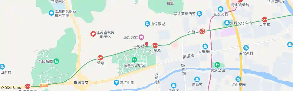 无锡张巷_公交站地图_无锡公交_妙搜公交查询2025