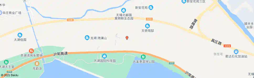 无锡干城路(裕沁湖畔庭)_公交站地图_无锡公交_妙搜公交查询2025