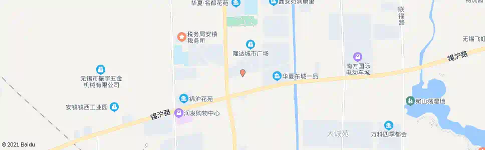 无锡紫汀苑_公交站地图_无锡公交_妙搜公交查询2025