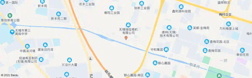 无锡丰西路(泰伯大道)_公交站地图_无锡公交_妙搜公交查询2025