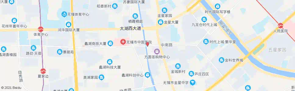 无锡中桥_公交站地图_无锡公交_妙搜公交查询2025