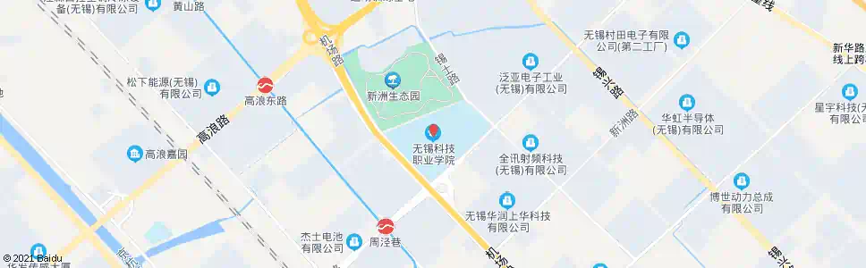 无锡科技职业学院_公交站地图_无锡公交_妙搜公交查询2025