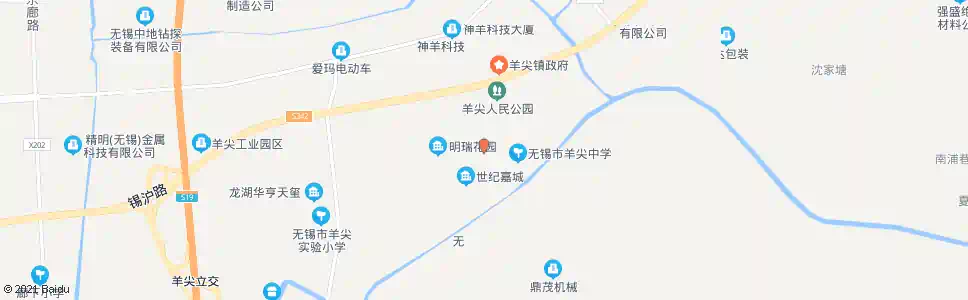 无锡神羊路(育才路)_公交站地图_无锡公交_妙搜公交查询2025