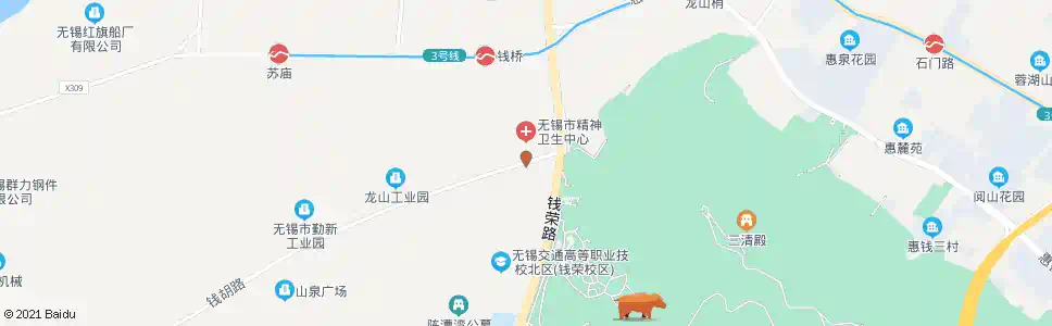 无锡勤新(丽人水街温泉会所)_公交站地图_无锡公交_妙搜公交查询2025