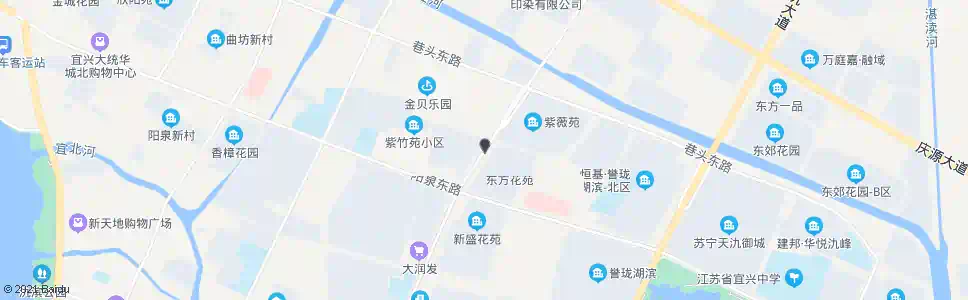 无锡东方花苑_公交站地图_无锡公交_妙搜公交查询2025
