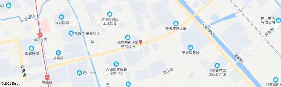 无锡华谊路(高浪路)_公交站地图_无锡公交_妙搜公交查询2025