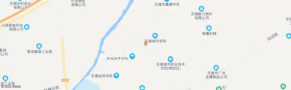 无锡展示中心(新藕路)_公交站地图_无锡公交_妙搜公交查询2025