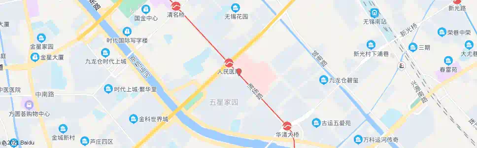 无锡人民医院(疾控中心儿童医院)_公交站地图_无锡公交_妙搜公交查询2025