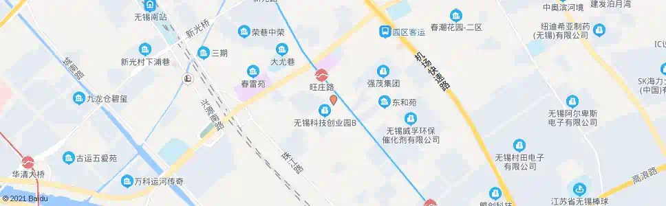 无锡科创园停车场_公交站地图_无锡公交_妙搜公交查询2025