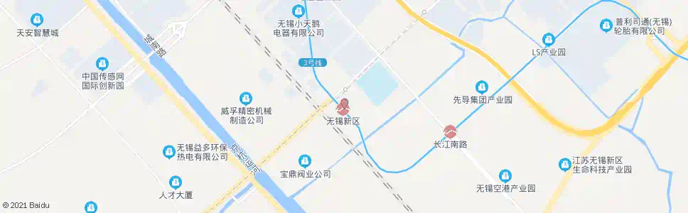 无锡城铁新区站(珠江路)_公交站地图_无锡公交_妙搜公交查询2025