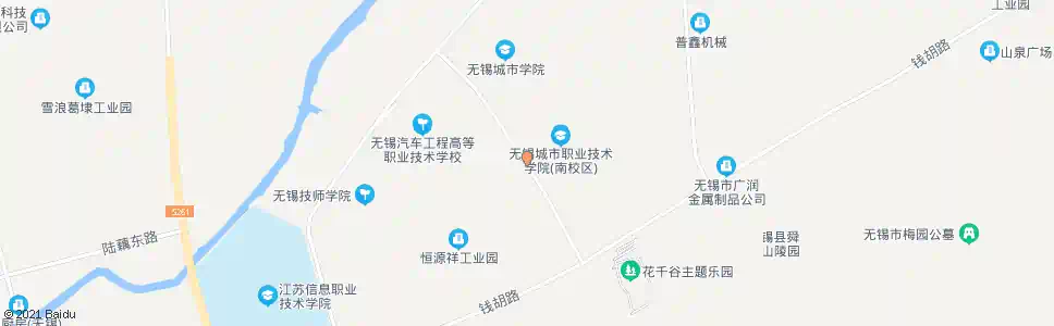 无锡无锡高等师范学院_公交站地图_无锡公交_妙搜公交查询2025