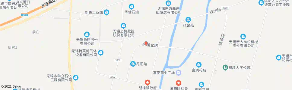 无锡花汇苑二区_公交站地图_无锡公交_妙搜公交查询2025