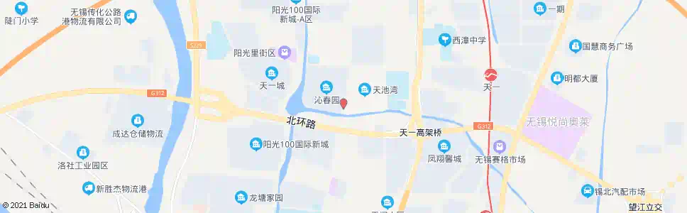 无锡石澄路(桑达沁春园)_公交站地图_无锡公交_妙搜公交查询2025