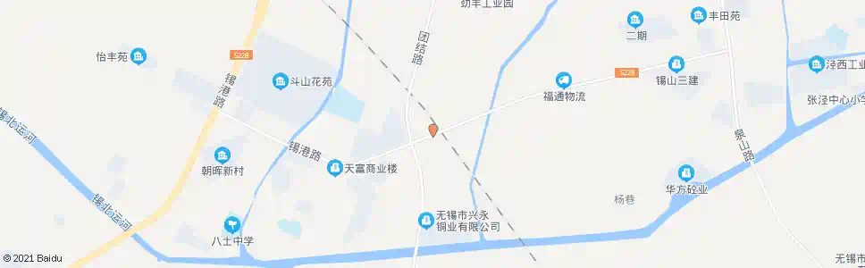 无锡新达交通设施厂(北陈巷)_公交站地图_无锡公交_妙搜公交查询2025