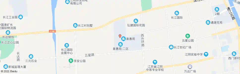 无锡普惠苑二区_公交站地图_无锡公交_妙搜公交查询2025