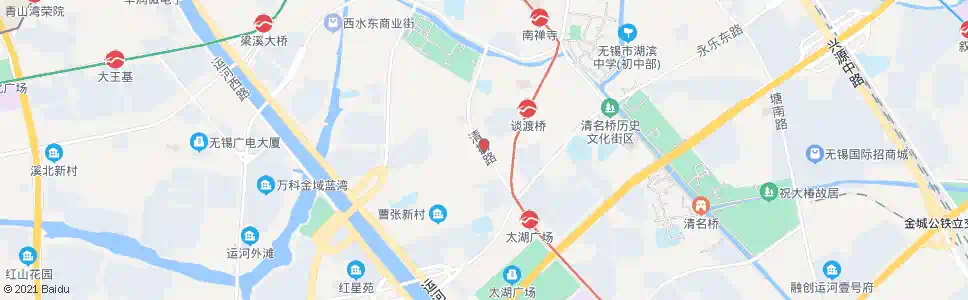 无锡清扬路(永丰路)_公交站地图_无锡公交_妙搜公交查询2025