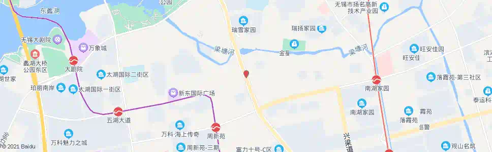 无锡东绛_公交站地图_无锡公交_妙搜公交查询2025