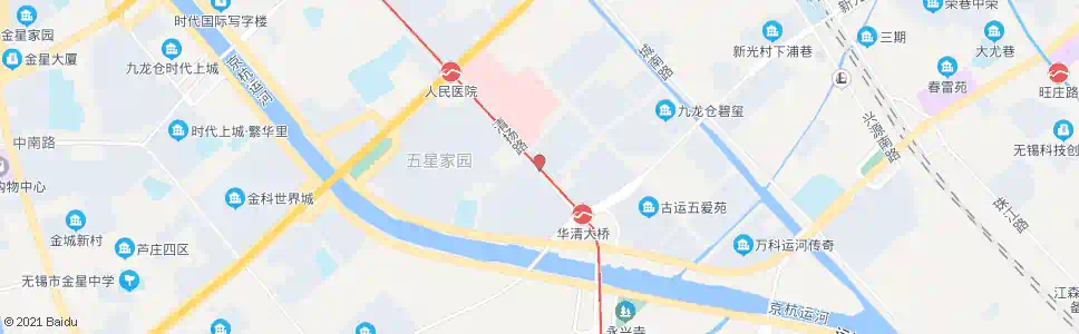 无锡五星桥(妇女儿童活动中心)_公交站地图_无锡公交_妙搜公交查询2025
