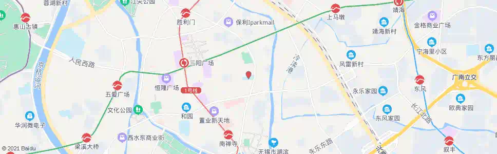 无锡实验小学_公交站地图_无锡公交_妙搜公交查询2025