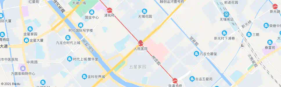 无锡清扬路(快速内环)_公交站地图_无锡公交_妙搜公交查询2025