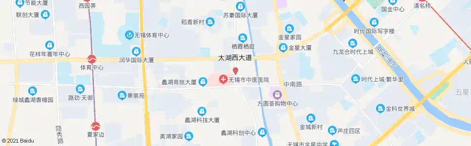 无锡湖滨路(中医院)_公交站地图_无锡公交_妙搜公交查询2025
