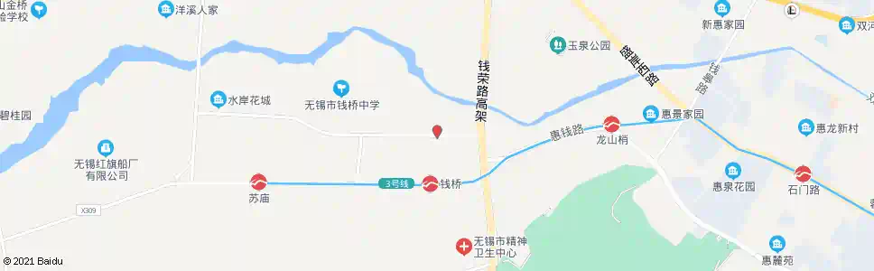 无锡通溪路(金龙广场)_公交站地图_无锡公交_妙搜公交查询2025