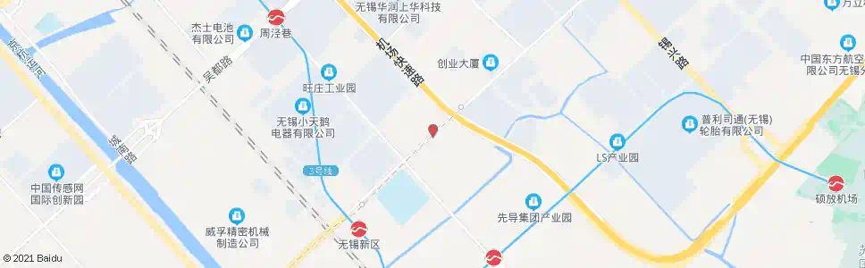 无锡长江南路(新华路)_公交站地图_无锡公交_妙搜公交查询2025