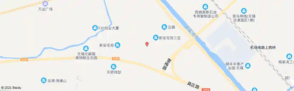 无锡新安睦邻中心_公交站地图_无锡公交_妙搜公交查询2025