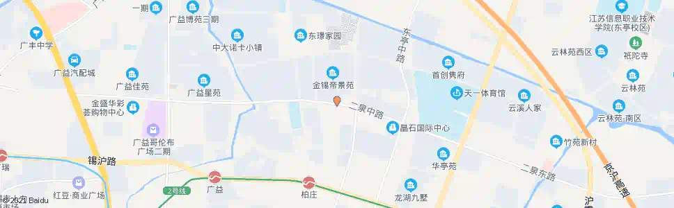 无锡柏庄桥_公交站地图_无锡公交_妙搜公交查询2025