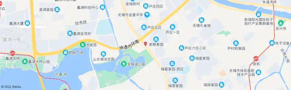 无锡金城湾路_公交站地图_无锡公交_妙搜公交查询2025