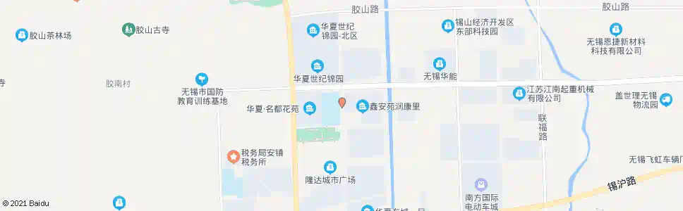 无锡润康里_公交站地图_无锡公交_妙搜公交查询2025