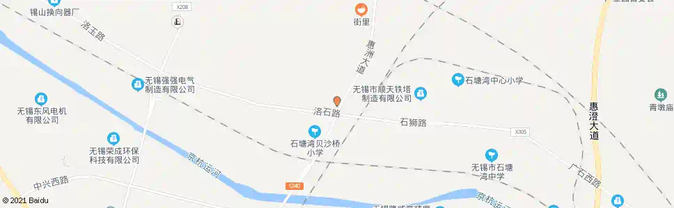 无锡贝沙桥_公交站地图_无锡公交_妙搜公交查询2025