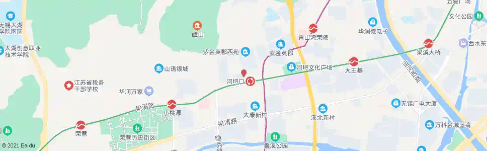 无锡上里东_公交站地图_无锡公交_妙搜公交查询2025