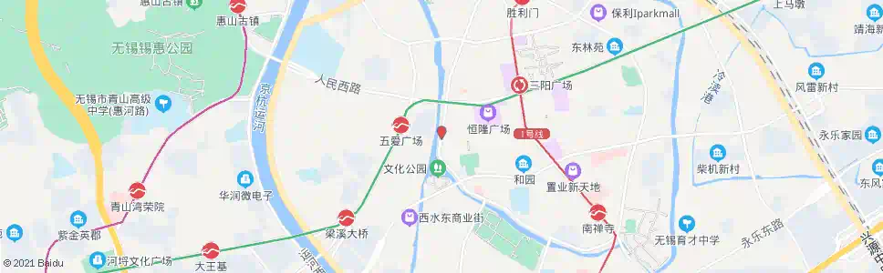 无锡后西溪(市政协)_公交站地图_无锡公交_妙搜公交查询2025