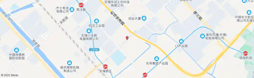 无锡新华路(长江南路)_公交站地图_无锡公交_妙搜公交查询2025